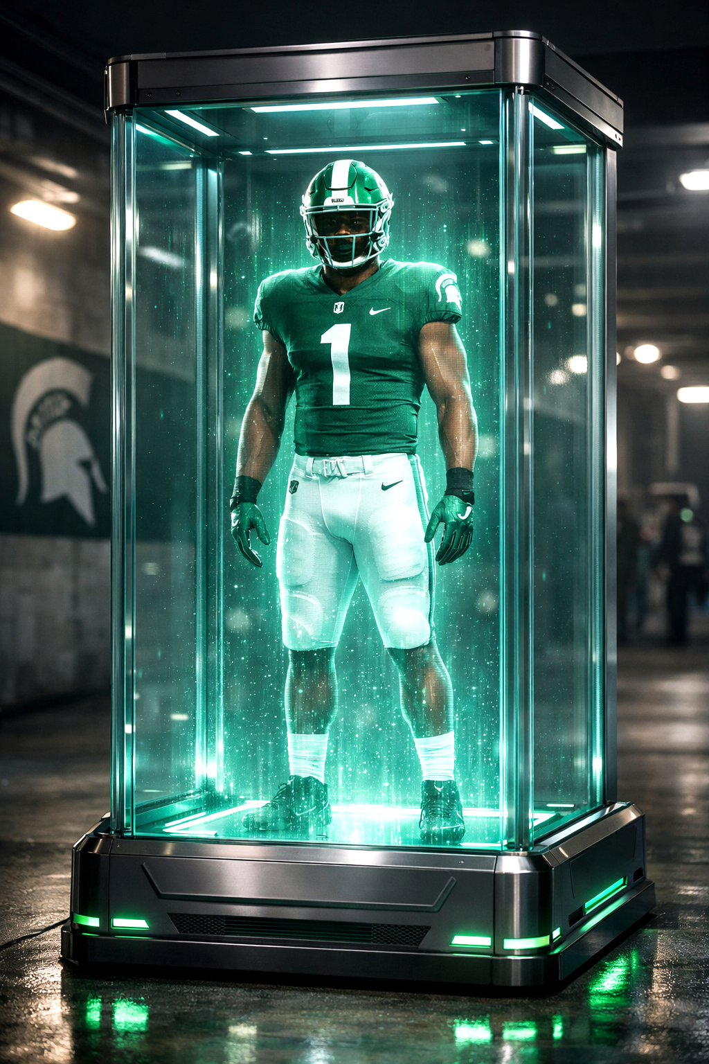Michigan State Hologram